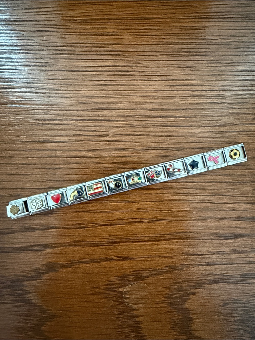 🇮🇹 Italian stainless steel charms for bracelet.